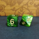 Forest Emerald Pearl 7-Dice Set: D&D Roleplaying Essentials