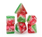 Watermelon  | 7-Dice Resin Dice Set DND Dice Layered Dice