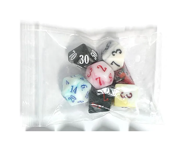 Random Blend | 7-Dice Acrylic Dice Set DND Dice Mystery