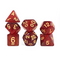 Aurora Collection - Emberglow Radiance Dice Set