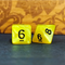 Golden Sun Pearl 7-Dice Set: D&D Roleplaying Essentials