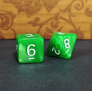 Jade Forest Pearl 7-Dice Set: D&D Roleplaying Essentials