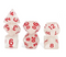 Aurora Collection – "Crimson Frost" 7-Dice Set