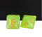 Aurora Collection – "Luminous Lime" 7-Dice Set