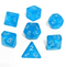 Aurora Collection - Azure Radiance Dice Set