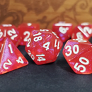 Aurora Collection - Ruby Inferno Dice Set