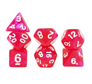 Aurora Collection - Ruby Inferno Dice Set