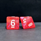 Aurora Collection - Ruby Inferno Dice Set