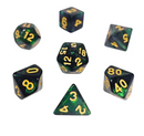 Aurora Collection -  Emerald Lumina Dice Set