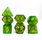 Aurora Collection -  Emerald Radiance Dice Set