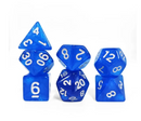 Aurora Collection -  Azure Frost Dice Set