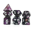 Aurora Collection -Nebula Twilight Dice Set | 7-Piece Polyhedral Set