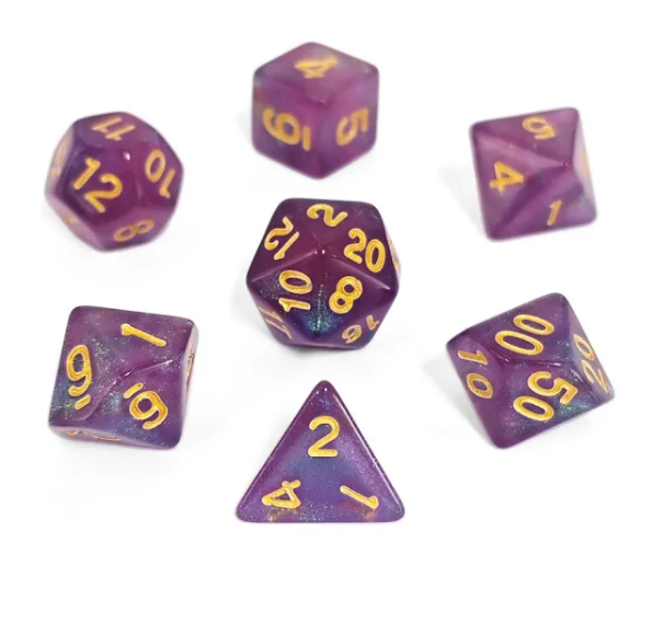 Aurora Collection - Regal Roman Dice Set