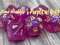 Time Walker | Purple w/Gold Glitter 7-Dice Set RPG Dice Set
