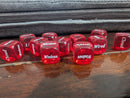 Red Tech-Themed Dice – “OS & Network” Word Dice (Sold Individually)