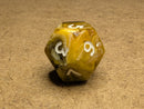 Chessex Rainbow Pearl Tortoise Shell/white d12 – Rare Single Die