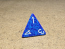 Chessex Speckled® Blueberry d4 – Out of Print 1990s Rare Single Die