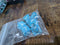 Chessex POD Set ; Blue with White numbers 7-Dice Set