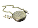 Mini Metal Dice Locket – Brass Finish with Wood Front