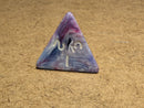 Chessex Rainbow Pearl Lapis/white d4 – Rare Single Die