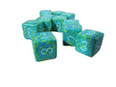 Chessex Speckled® Sea Foam™ d6 – OOP 1990s Rare Single Die