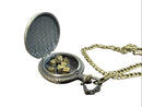 Mini Metal Dice Locket – Antique Brass Finish