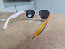 Bud Light Orange Promotional Sunglasses – Clear Frame with Orange Branded Arms