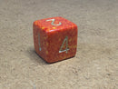Chessex Speckled® Golden Fire™ d6 – Out of Print 1990s Rare Single Die