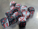 Chessex Gemini® Black-White/Red 20mm d6 – Out of Print OOP Large Single Die DG2021