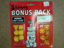 The Armory Bonus Pack® Yellow Dice Set – Vintage 1985 Rare Sealed Blister Pack