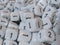 16mm Custom D6 Dice – Probability (1,1,1,2,2,2) – Black Print – Sold Per Die