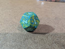 Speckled® Sea Foam™ d12 - OOP 1990s Rare Single Die