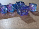 Fairly Frolic – 7-Piece Resin Sharp Edge Dice Set | RPG Dice