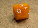 Chessex Rainbow Pearl Amber/white d10 – Rare Single Die