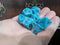 Chessex POD Set : Blue with Black numbers 7-Dice Set