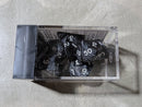 Chessex Onyx™ / White Rainbow Pearl™ Polyhedral Dice Set (7-Die) – VERY  RARE