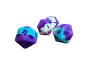 Oversized Silicone d20 Dice – Soft, Quiet Roll – Colorful RPG Dice 22mm (sold per piece)