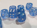 Single d6 Old Glitter Borealis Sky | Single Pipped d6