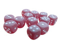RARE OOP Chessex Frosted™ Red/White 16mm d6 Dice Block – 12 Dice Set LE406