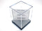 Empty Crystal Display Box (L) Clear w/Black Lid {3.38" x 2.32" x 2.32"} (86mm x 59 mm x 59 mm) Used for Jumbo polyhedral 7-die sets