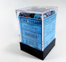 Limited Edition Chessex Gemini Black-Shell/red Dice 12mm Block (36 Dice) CHX 26846R