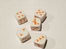 Orange Witch and Witch Hats Dice Custom