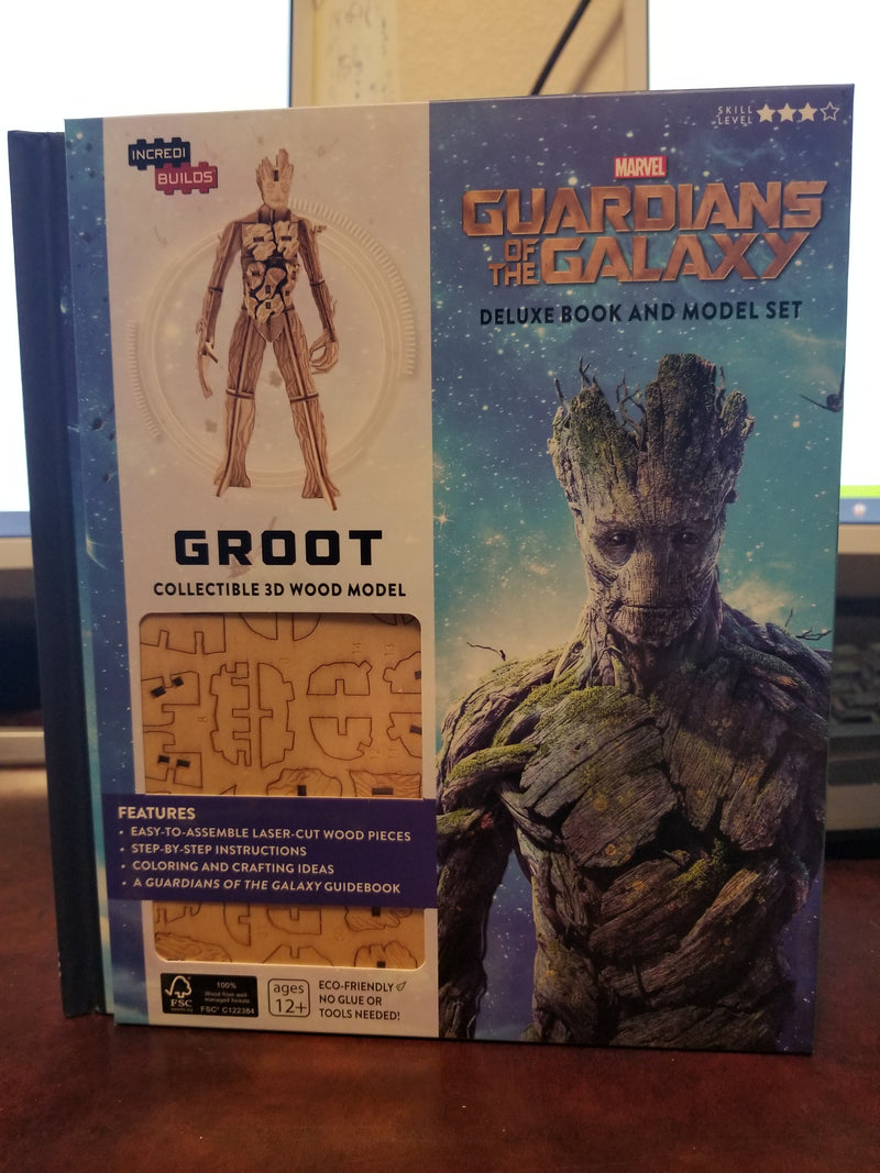 Guardians of the Galaxy Deluxe Book and Model Set