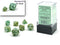Marble Mini-Polyhedral Green/dark green 7-Die Set (Mini Poly Release 1)