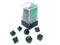 Scarab® Mini-Polyhedral Jade/gold 7-Die Set (Mini Poly Release 1)