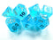 Luminary™ Mini-Polyhedral Sky/silver 7-Die set (Mini Poly Release 2)