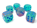 Gemini® Polyhedral Gel Green-Pink/blue Luminary™ 7-Die Set  / 16mm / 12mm