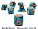 Lustrous® Polyhedral Alpestris/orange 7-Die Set
