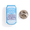 Bud Light Can Lapel Pin Blue and White Anheuser-Busch Product