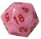 Faerie Dragon Shimmer w/ Rose Numbers 7-Dice Set RPG DND Dice
